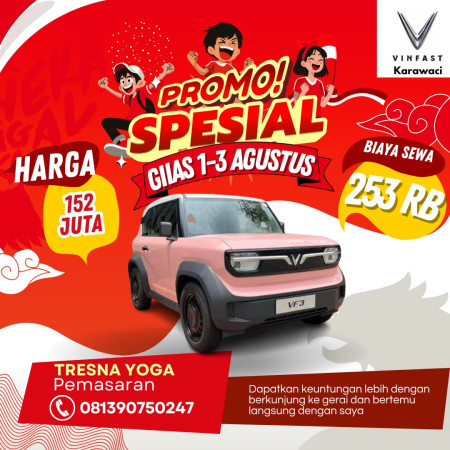 PROMO MERDEKA VINFAST KARAWCI 2025 - Promo Vinfast Karawaci